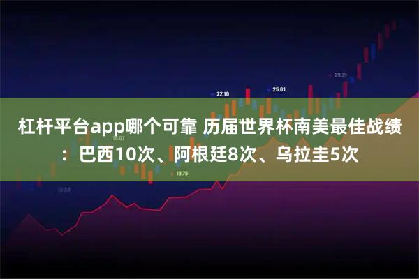 杠杆平台app哪个可靠 历届世界杯南美最佳战绩：巴西10次、阿根廷8次、乌拉圭5次